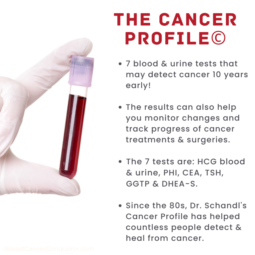 The cancer profile benefits